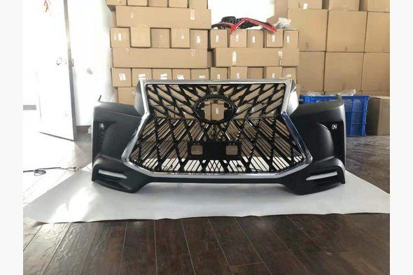Передній бампер Lexus-design V1 Toyota Hilux 2015↗ мм.