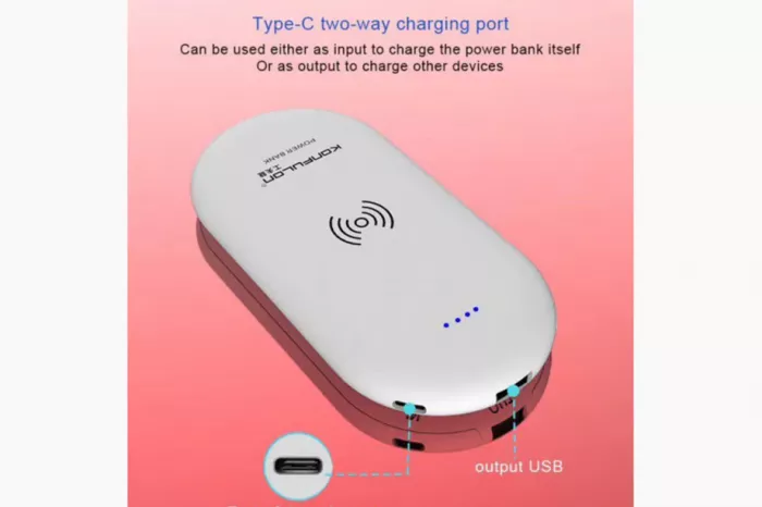 Павербанк Konfulon M15W (8000mAh) Додаткове живлення