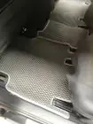 Поліуретанові килимки (2 ряду, EVA, чорні) Volkswagen Sharan 2010↗ мм.