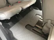 Поліуретанові килимки 3 ряди (EVA, чорні) Toyota Sequoia