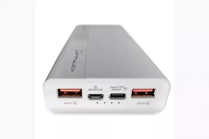 Павербанк Konfulon A16Q (20000mAh) Додаткове живлення