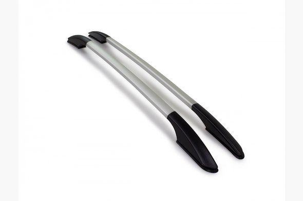 Рейлінги OmsaLine Solid (2 шт, сірі) Mazda CX-5 2017↗ мм.