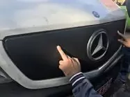 Зимова накладка на решітку V1 (2013↗) Mercedes Sprinter 2006-2018 років.