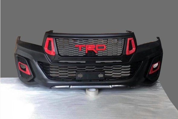 Передній бампер TRD-design Toyota Hilux 2015↗ мм.