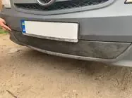 Зимова накладка на бампер (2010-2015) Mercedes Vito W639 2004-2015рр.