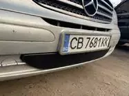 Зимова накладка на бампер (2004-2010) Mercedes Vito W639 2004-2015рр.