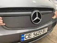 Зимова накладка на решітку V1 (2010-2015) Mercedes Vito W639 2004-2015рр.