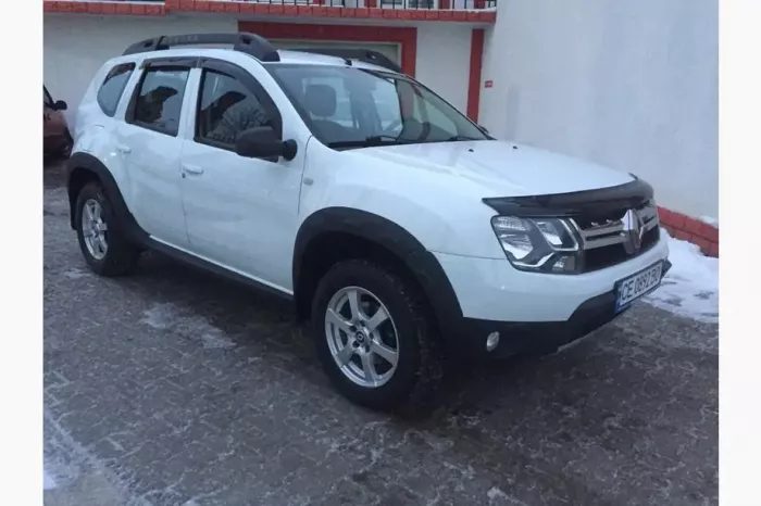 Розширювачі арок з виступами (8 шт, ABS) Renault Duster 2008-2017 рр.