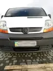 Зимова середня накладка на решітку (зверху номера) Renault Trafic 2001-2015 рр.