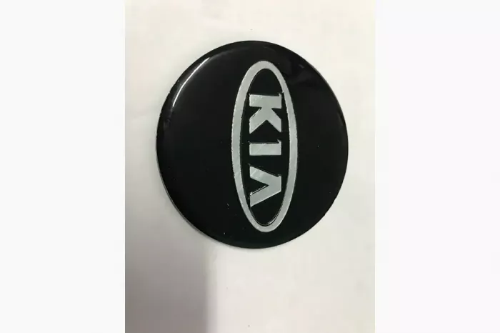 Наклейка Kia (d 75мм) Kia Cerato 1 2004-2009 рр.