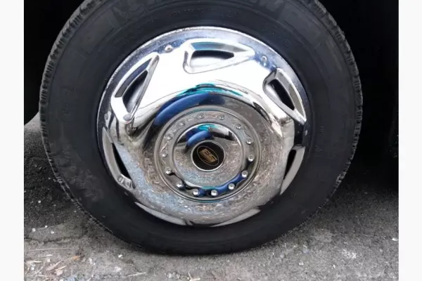 Ковпаки з нержавійки (2 катки., 4 шт) Mercedes Sprinter 2006-2018 років.