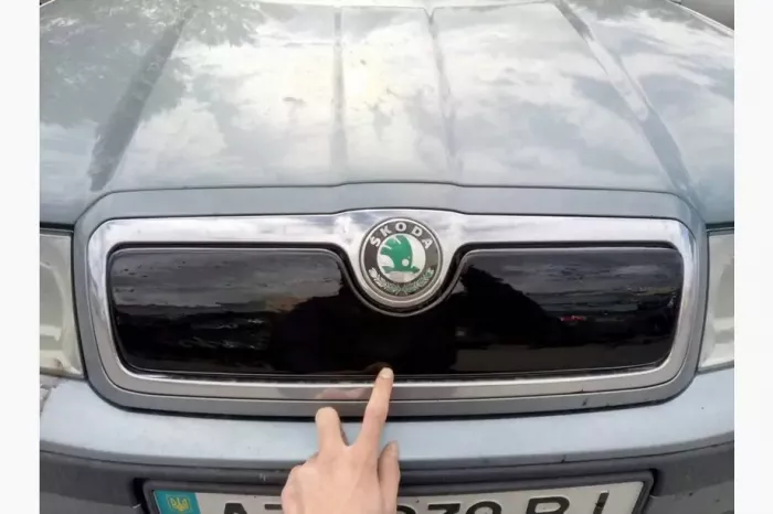 Зимова решітка (верхня) Skoda Octavia I Tour A4 1996-2010
