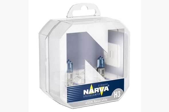 Лампа головного світла Narva H3 55W Range Power White 486022100