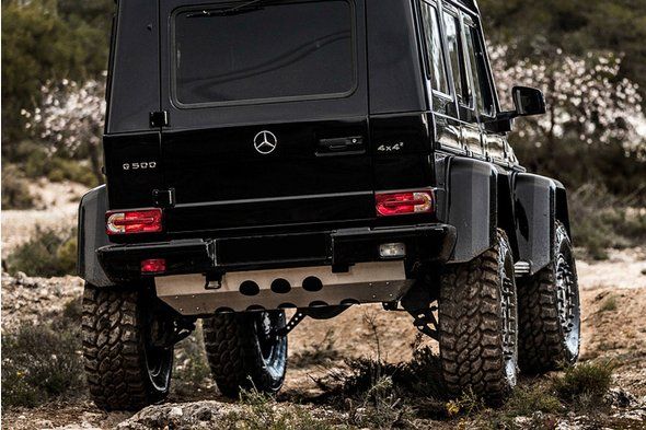 Захист заднього бампера Mercedes G сlass W463 1990-2018рр.