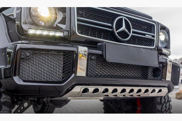 Захист переднього бампера Mercedes G сlass W463 1990-2018рр.