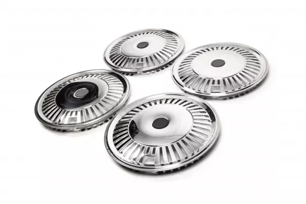 Ковпаки з нержавійки Зірка (1 ковзанці., 4 шт) Mercedes Sprinter 2006-2018 років.