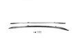 Рейлінги OEM (2 шт) Mazda CX-3 2015↗ мм.