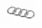Емблема (самоклейка, 136 мм на 46 мм) Audi 80/90 1987-1996.
