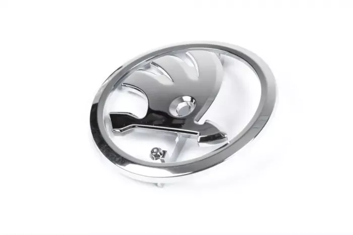 Емблема Оригінал (верхня частина) Skoda Rapid 2012↗ мм.